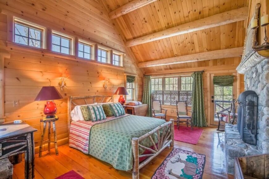 9 STUNNING Cabins In Maine 2024 Edition   Maine The Lodge 870x870 