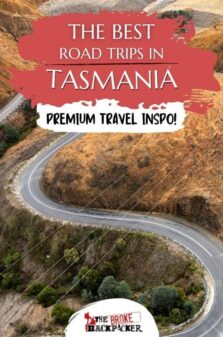 Road Trip Tasmania Pinterest Image