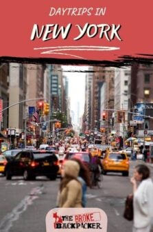 Day Trips in New York Pinterest Image