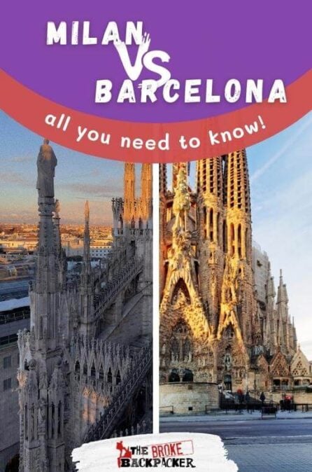 milan vs barcelona travel