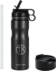 ThermoFlask, Dining, Black Thermoflask Flask Hydro Water Large Water  Bottle 4 Oz Barely Used