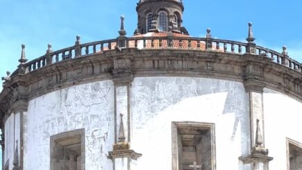 An old building in Vila Nova, Porto, Portugal.