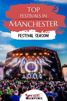 Festivals in Manchester Pinterest Image