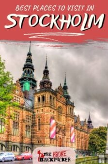 Places to Visit in Stockholm Pinterest Image