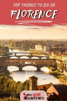 Things to do in Florence Pinterest Image