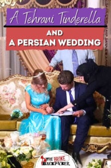 A Tehrani Tinderella and a Persian Wedding Pinterest Image