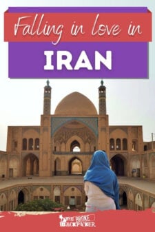 Falling in love in Iran Pinterest Image