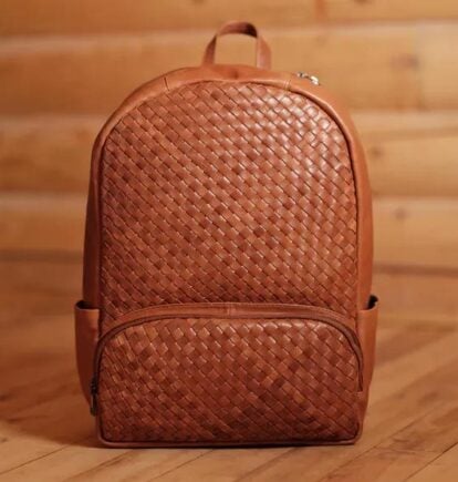 best travel backpack leather
