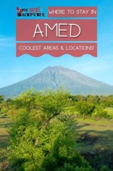 Where to Stay in Amed pinterest image