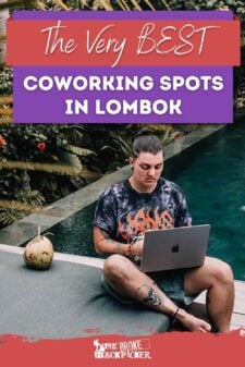 BEST Coworking Spaces in Lombok Pinterest image