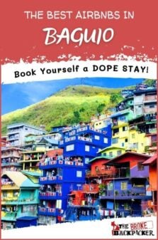 Best Airbnbs in Baguio Pinterest image