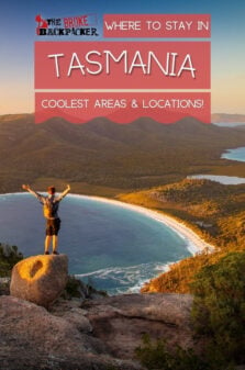 Where to stay in Tasmania Pinterest image