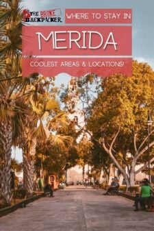 Where to stay Merida mexico Pinterest image