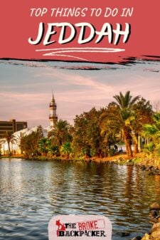 Things to do in Jeddah Pinterest Image