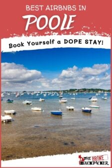 Best Airbnb in Poole Dorset UK Pinterest Image