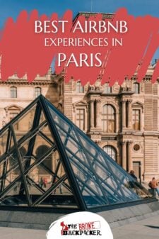 Airbnb experiences Paris pinterest image