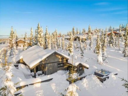 4-Bed Cabin with Fire Place and Jacuzzi, Trysil, Hedmark