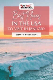 Best places to visit in January in the USA