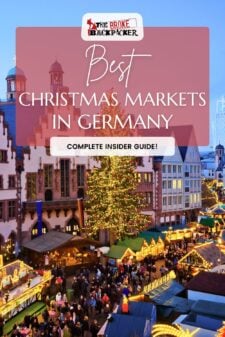 Best Christmas Markets in Germany Pinterest image