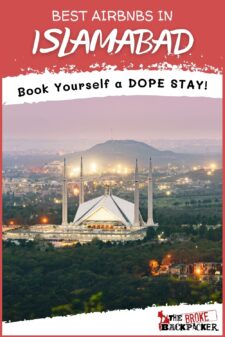 Best airbnb in Islamabad Pinterest image