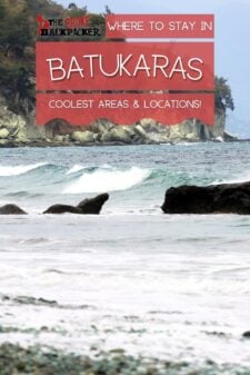 Where to stay Batukaras Pinterest image