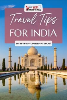 India travel tips Pinterest image