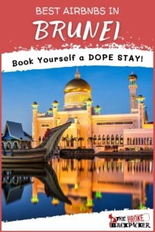 Best airbnb in Brunei Pinterest image