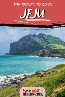 Things to do in Jeju Pinterest Image