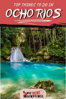 Things to do in Ocho Rios, Jamaica Pinterest image