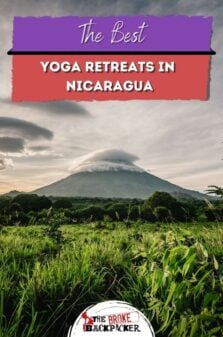 yoga retreats in Nicaragua Pinterest image