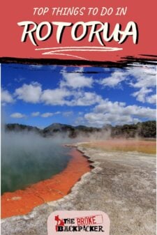 Things to do in Rotorua pinterest image